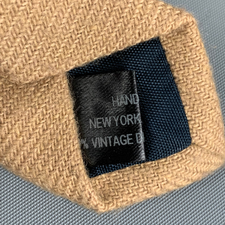 FREEMANS SPORTING CLUB Tan Wool Tie