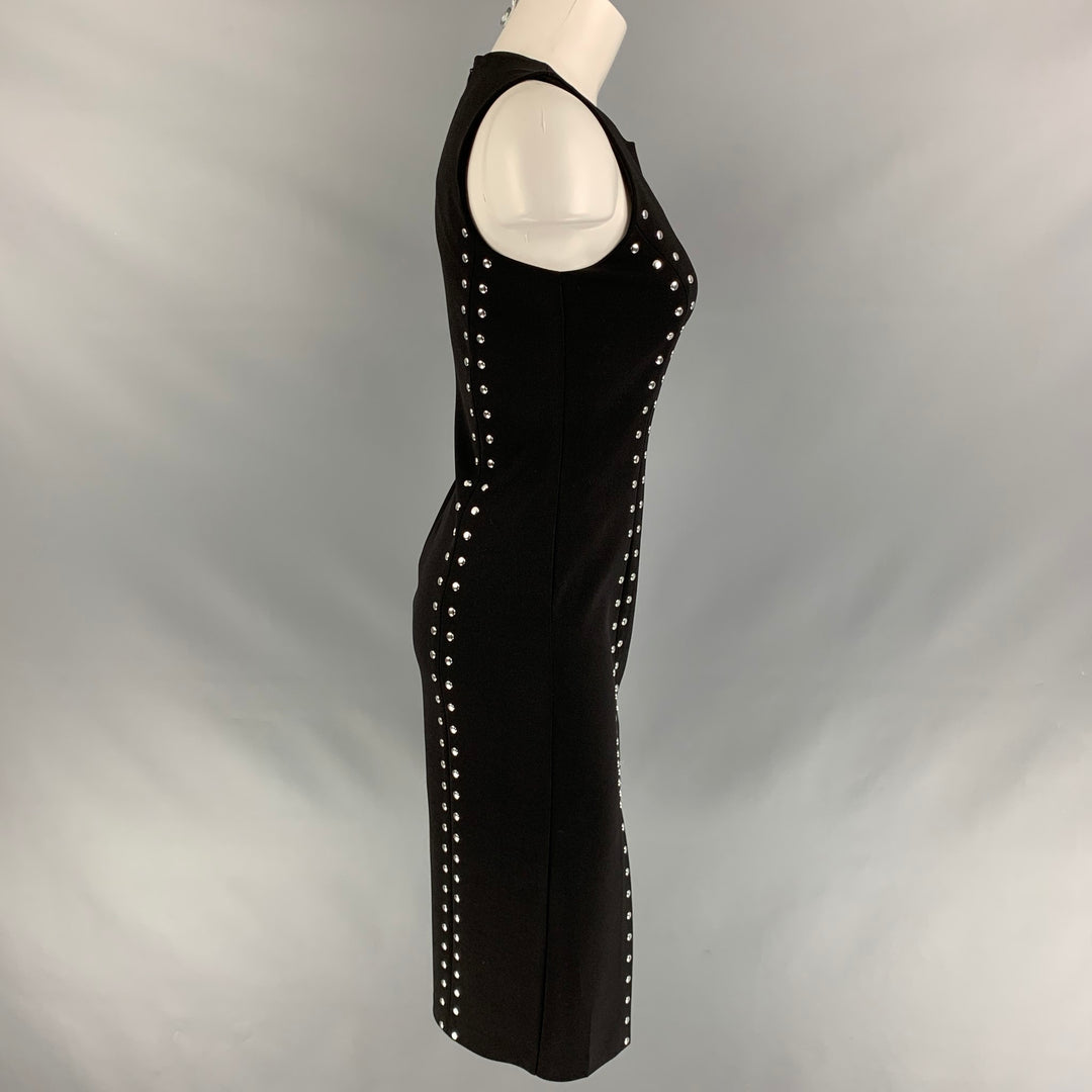 MICHAEL by MICHAEL KORS Size XS Black Studded Dress Sui Generis Designer Consignment MICHAEL by MICHAEL KORS Size XS Black Studded Dress Sui Generis Designer Consignment