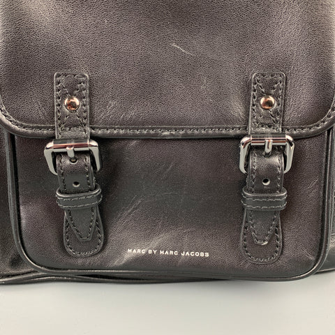 MARC by MARC JACOBS Black Leather Backpack