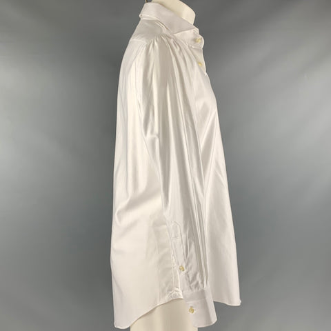 SUITSUPPLY Taille M Chemise blanche boutonnée à manches longues