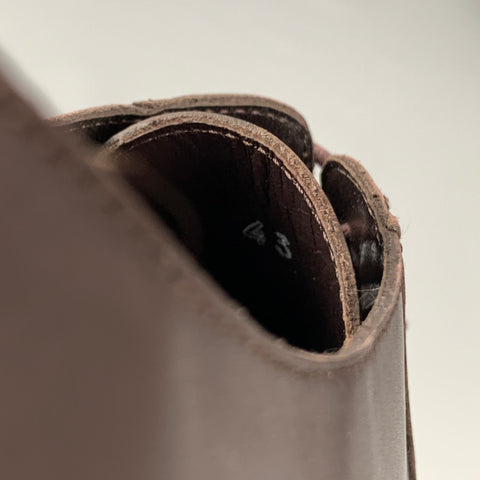 BRUNO MAGLI Taille 10 Chaussures à lacets en cuir marron