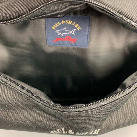 PAUL &amp; SHARK Sac banane en polyester avec logo noir