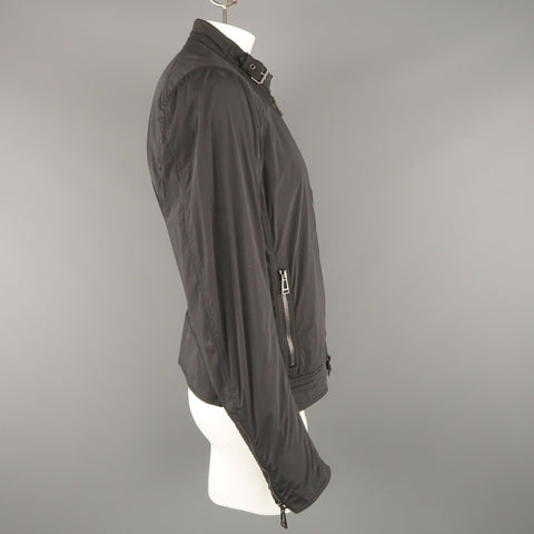 BELSTAFF M Veste de motard en nylon léger noir