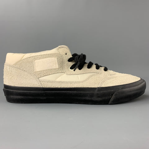 VANS x OUR LEGACY Size 9.5 White Suede Lace Up Sneakers