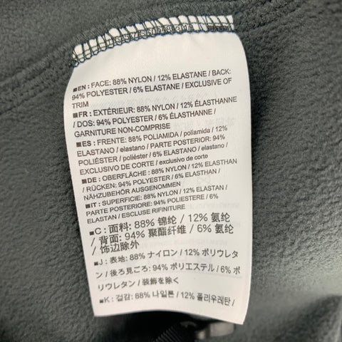 ARCTERYX Size L Blue Grey Nylon Blend Hoodie Jacket