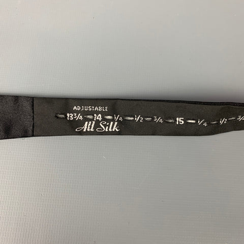 NEIMAN MARCUS Black Silk Tie
