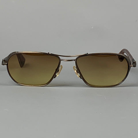 MATSUDA Tortoise Shell Metal Prescription Sunglasses