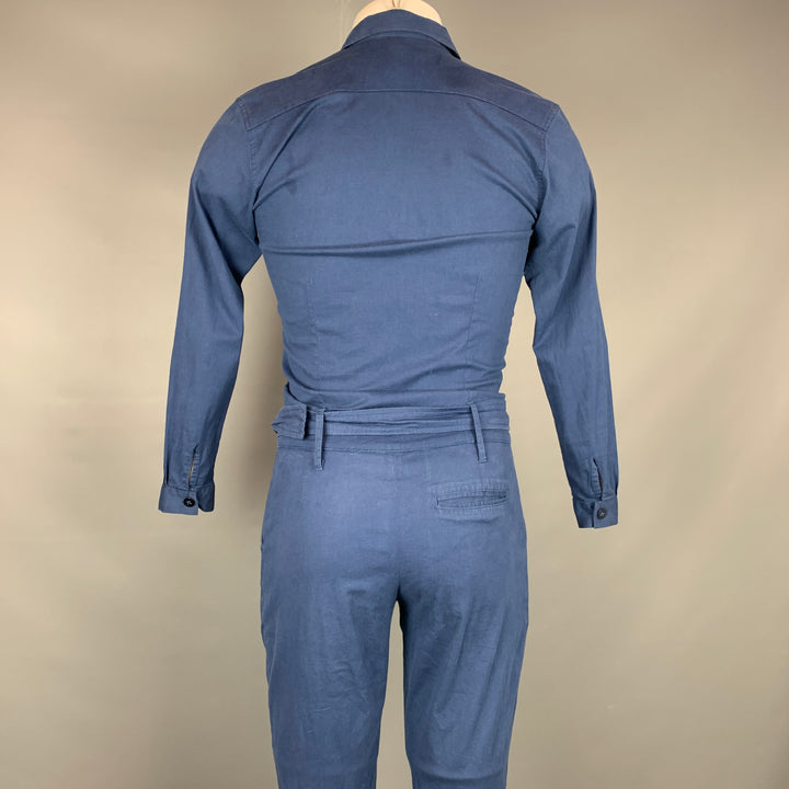 BOERLIN BOERDS Size M Blue Long Sleeve Jumpsuit