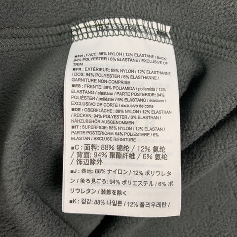 ARCTERYX Size L Olive Grey Nylon Blend Hoodie Jacket