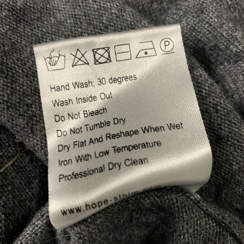 Jersey HOPE de mezcla de viscosa gris jaspeado talla XXL