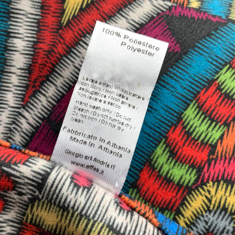 F**K Multi-Color Print Polyester Scarf