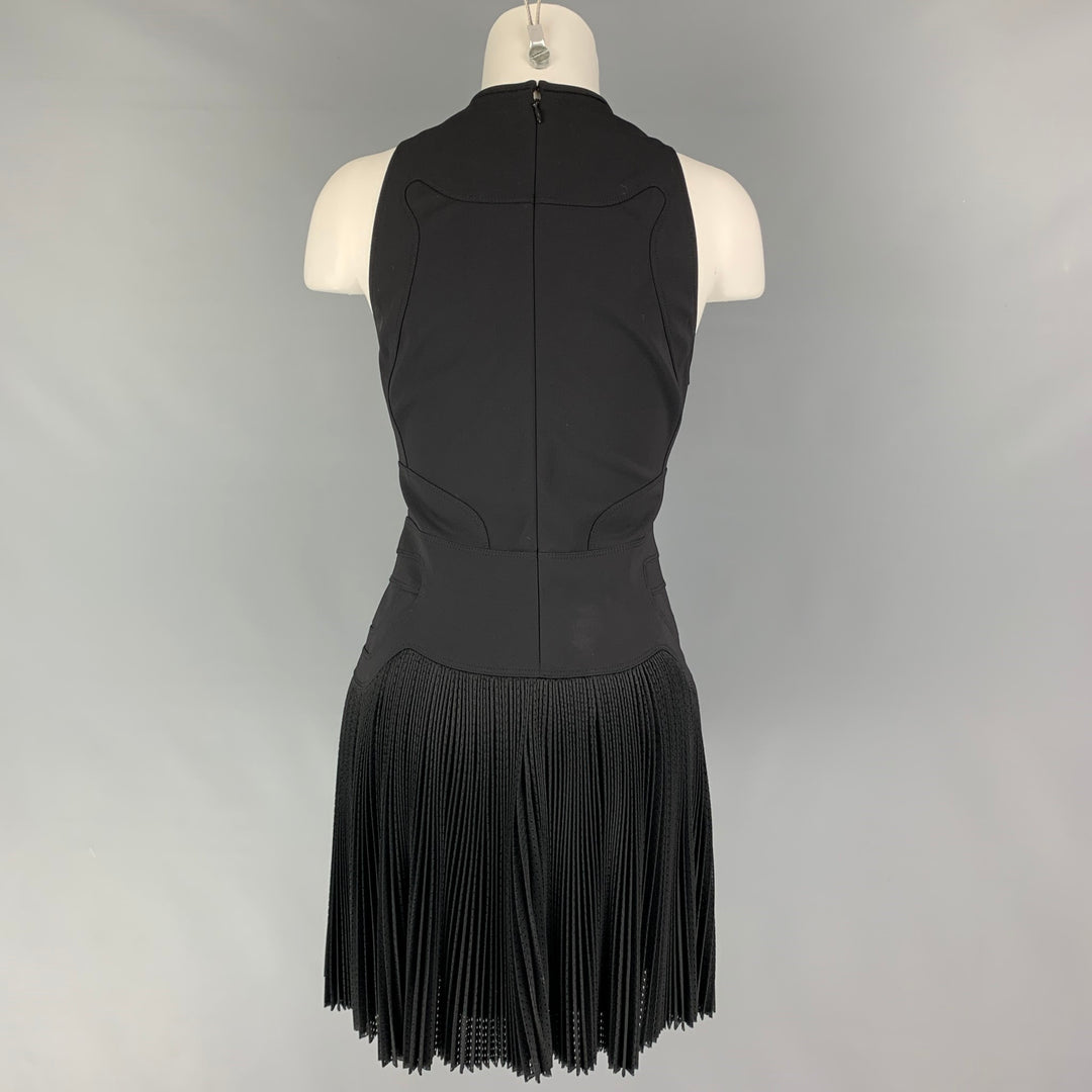 ALEXANDER WANG Size 10 Black Polyamide Sleeveless Dress
