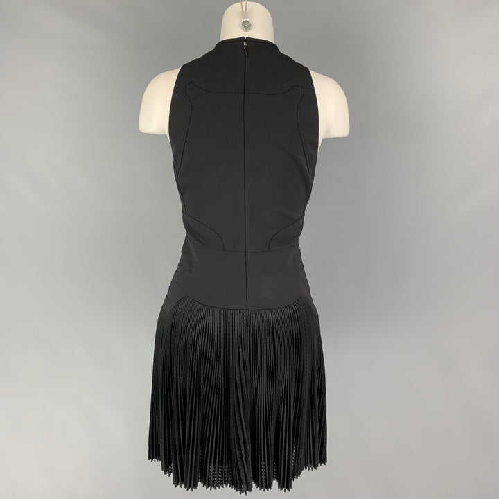 ALEXANDER WANG Size 10 Black Polyamide Sleeveless Dress