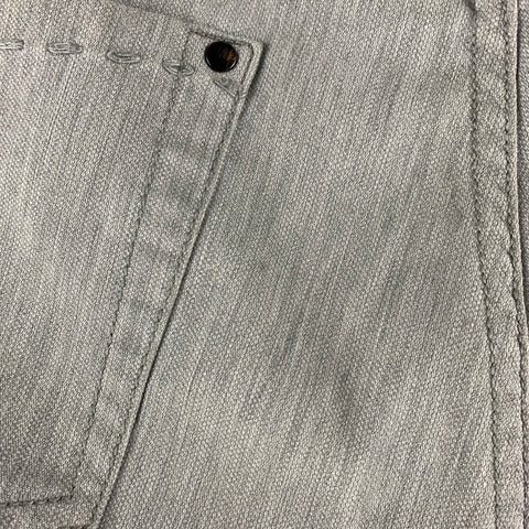 JOHN VARVATOS Taille 32 Jean gris clair en coton élasthanne