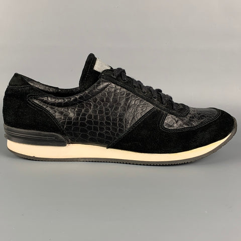 OUR LEGACY Baskets en cuir noir taille 11