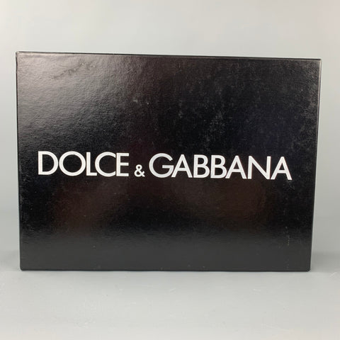 DOLCE &amp; GABBANA Gorro bufanda con capucha en mezcla de lana y lentejuelas de punto negro