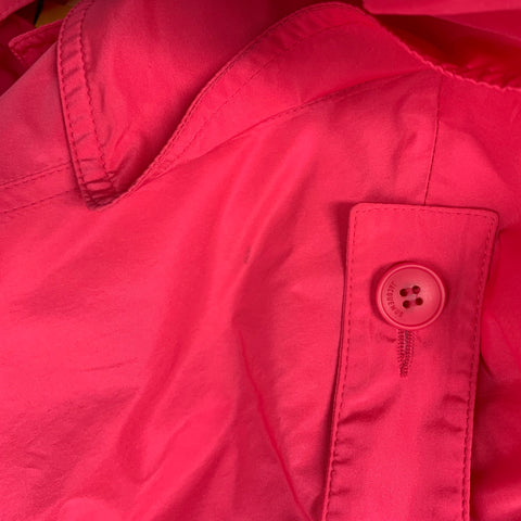 JACQUEMUS Size M Pink Polyester Solid Coat