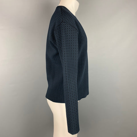 COLECCIÓN CALVIN KLEIN Talla M Jersey de punto de poliéster/viscosa azul marino