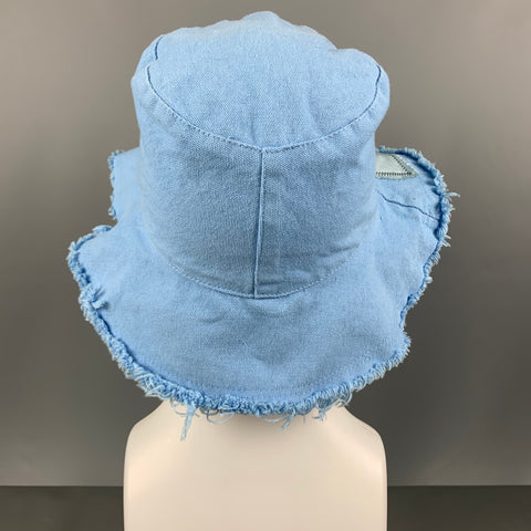 RESPOKE Size One Size Blue Aplique Canvas Hats
