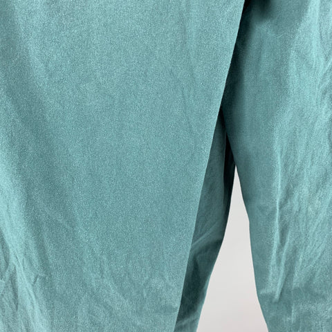 ISABEL MARANT Size XL Teal Cotton Cargo Casual Pants