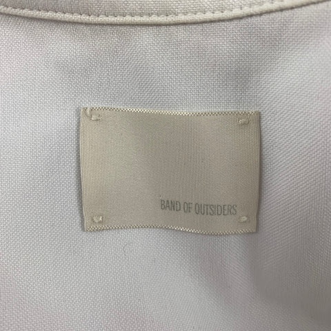 BAND OF OUTSIDERS Size M White Cotton Button Down Long Sleeve Shirt