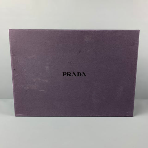 PRADA Size 12 Natural Suede Leather Ankle Boots
