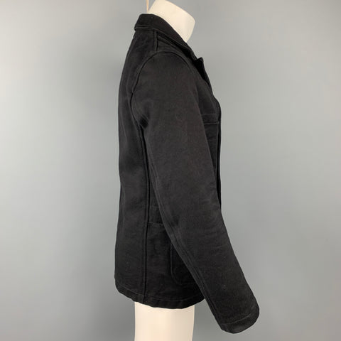 ENGINEERED GARMENTS Size M Black Twill Cotton Jacket