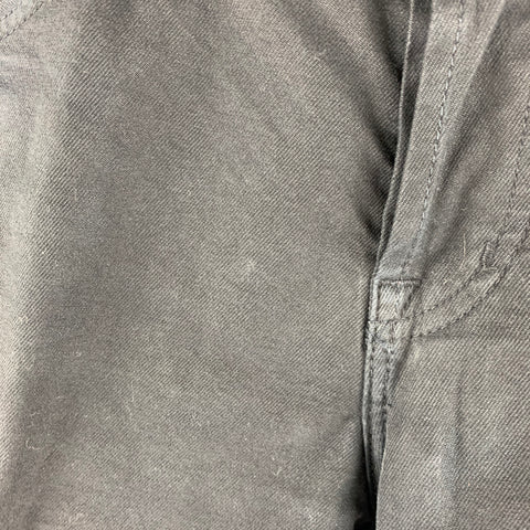 ADRIANO GOLDSCHMIED Size 31 Black Cotton Polyurethane Jeans