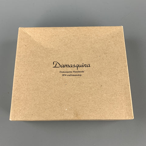 DAMASQUINA Patchwork Navy & Blue Leather Wallet