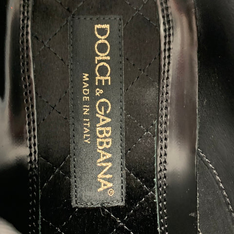 DOLCE &amp; GABBANA Taille 7,5 Chaussures à lacets noires