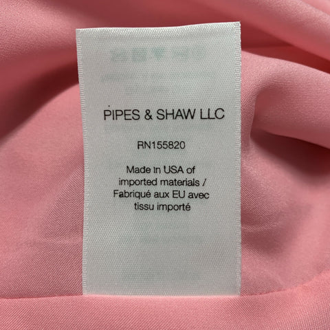 VERONICA BEARD Size 2 Pink Polyester Blend Maxi Long Dress