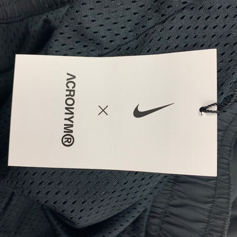 NIKE x ACRONYM Size L Black Polyester Sweatpants