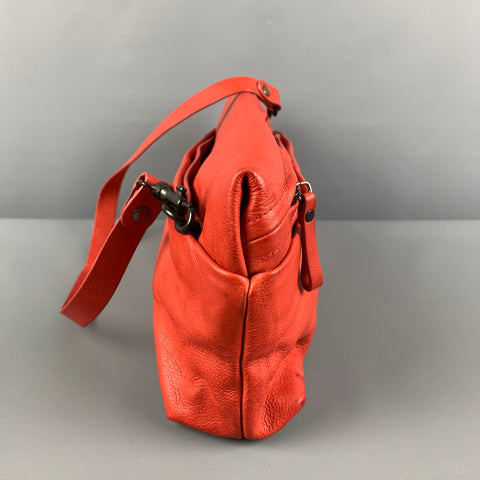 MARSELL Coral Leather Rectangle Shoulder Bag
