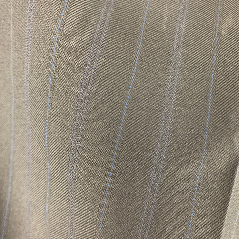 DSQUARED2 Size 6 Black Navy Wool Stripe Zip Fly Dress Pants