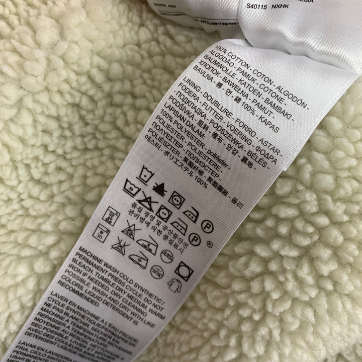 LEVI'S Taille XL Veste de camionneur en denim lavé bleu