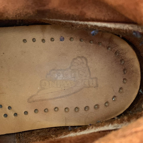 RED WING Size 11 Brown Leather Lace Up Boots