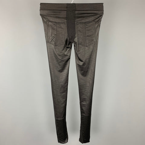 MANIAC CORP Talla 1 Leggings Negros Poliéster / Rayón