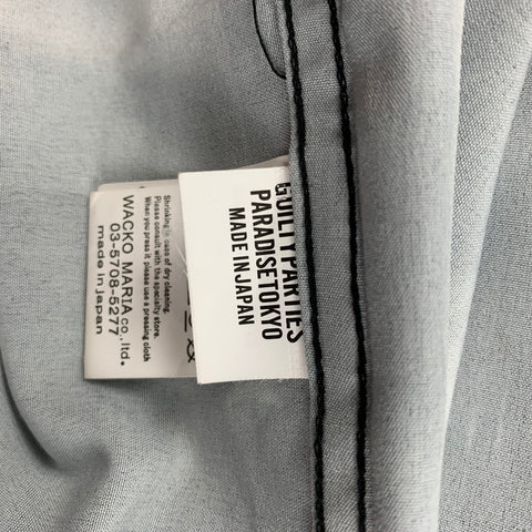WACKO MARIA x The Silence of the Lambs Size M Black White Graphic Camp Shirt