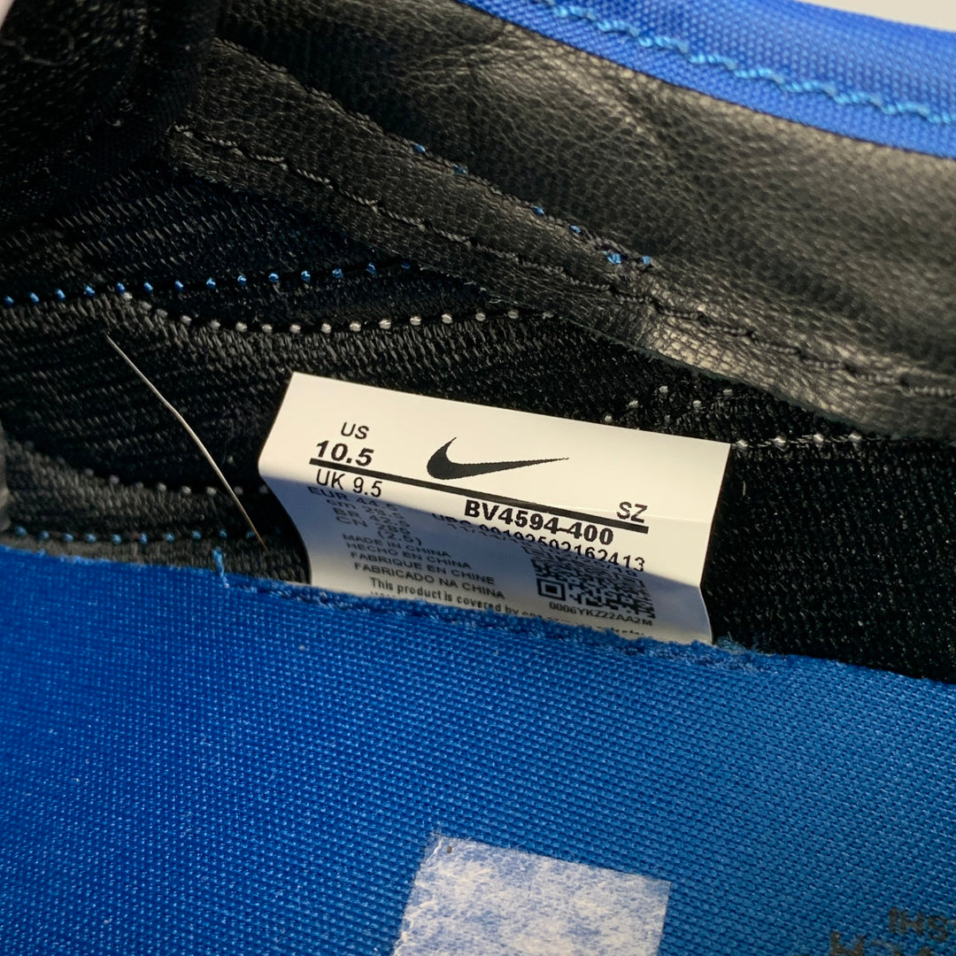 NIKE x UNDERCOVER Size 10.5 Blue & Black Color Block Nylon Daybreak Sneakers