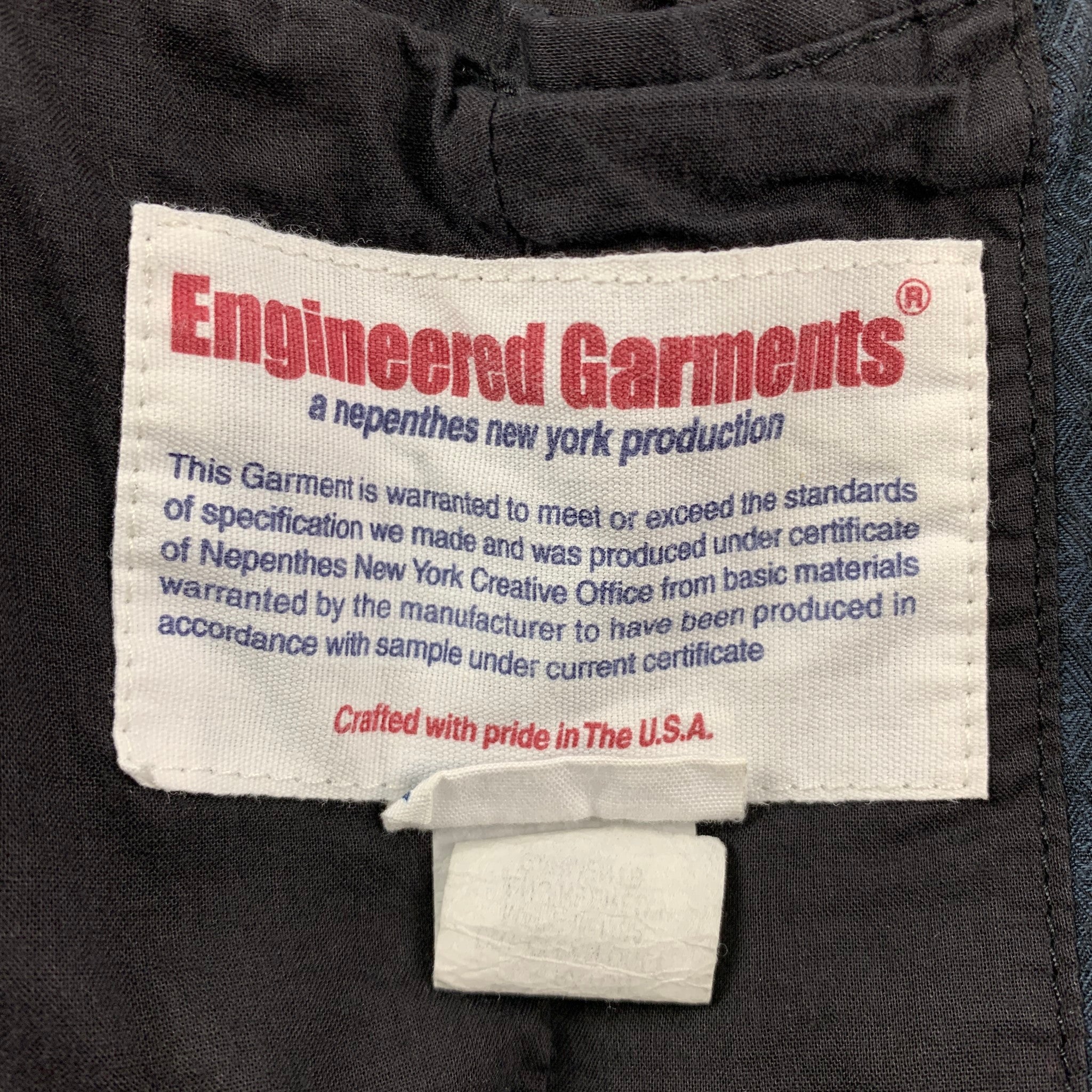 ENGINEERED GARMENTS Size XL Charcoal Rhombus Cotton Sport Coat – Sui  Generis Designer Consignment