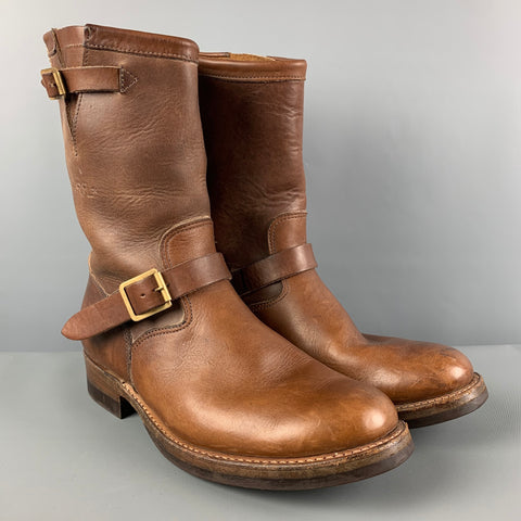 RRL by RALPH LAUREN Size 11 Tan Antique Leather Boots