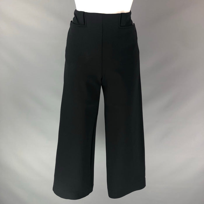 THE ROW Size 2 Black Polyamide Dress Pants