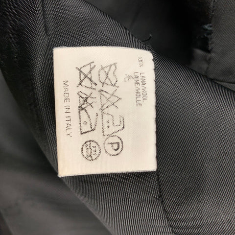 CoSTUME NATIONAL Size 38 R Dark Gray Wool Peak Lapel Suit
