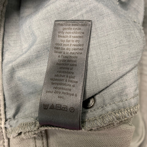 JOHN VARVATOS Taille 32 Jean gris clair en coton élasthanne