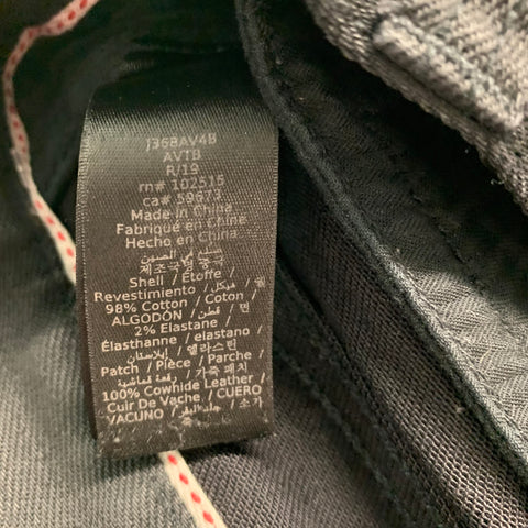JOHN VARVATOS * U.S.A. Size 30 Black Cotton Blend Jeans