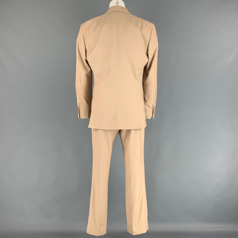 RALPH LAUREN Black Label Size 38 Beige Wool Notch Lapel Suit