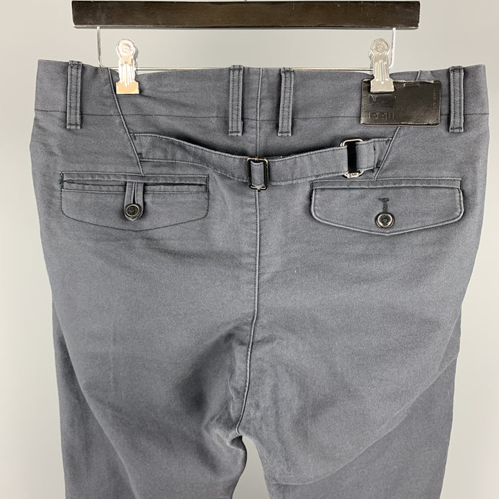 G-STAR Pantalones casuales de algodón liso color carbón Talla 34