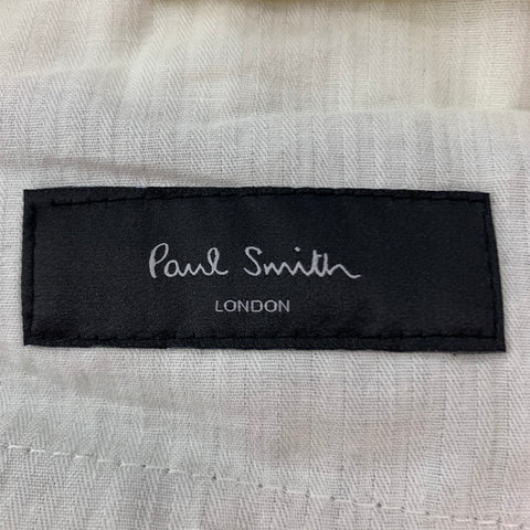 PAUL SMITH Size 42 Black Wool Notch Lapel Suit