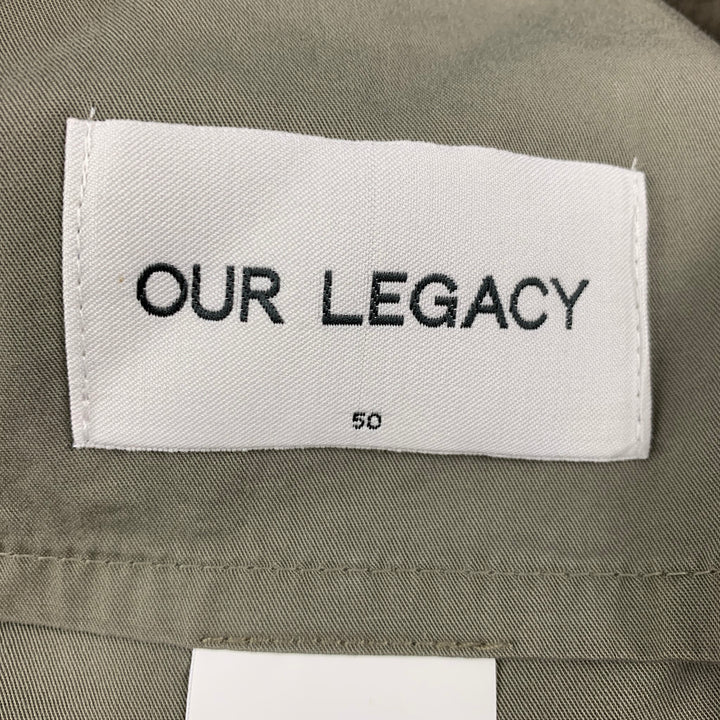 OUR LEGACY SS 15 Size 34 Olive Cotton Chino Casual Pants
