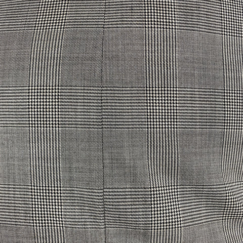 TALLIA Size 36 Gray Glen Plaid Wool Notch Lapel Suit
